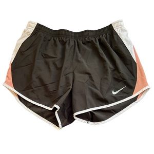 Pink and Black Nike Running Shorts Medium Dry-Fit